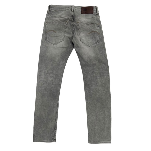 G-Star Raw Men's Gray 3301 Slim Button Fly Jeans Size 29 x 30 - Picture 3 of 6